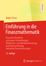 Einführung in die Finanzmathematik - Tietze, Jürgen