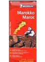 Michelin Karte Marokko. Maroc - 