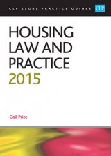 Housing Law and Practice 2015 - Price, Gail