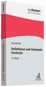 Definitionen und Schemata Strafrecht - Fahl, Christian; Winkler, Klaus