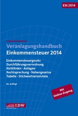 Veranlagungshandbuch Einkommensteuer 2014 - Institut der Wirtschaftsprüfer