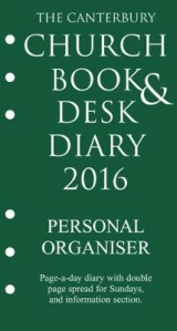 The Canterbury Church Book and Desk Diary 2016 Personal Organiser edition - 