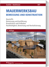 Mauerwerksbau - Gunkler, Erhard; Budelmann, Harald