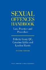 Sexual Offences Handbook - Gerry, Felicity; Sjolin, Catarina; Harris, Lyndon