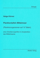 Planktontafeln Mittelmeer - Helge Körner