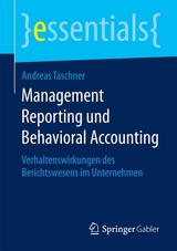 Management Reporting und Behavioral Accounting - Andreas Taschner