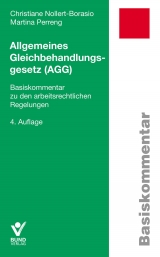 Allgemeines Gleichbehandlungsgesetz (AGG) - Martina Perreng, Christine Nollert-Borasio