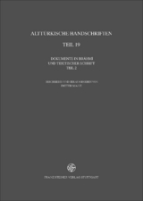 Alttürkische Handschriften