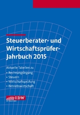 Steuerberater- und Wirtschaftsprüfer-Jahrbuch 2015 - 