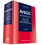 Arbeitsgerichtsgesetz (ArbGG) - Düwell, Franz Josef; Lipke, Gert-Albert