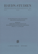Haydn-Studien. Veröffentlichungen des Joseph Haydn-Instituts Köln. Band X Heft 3-4, Juli 2013 - Ulrich Konrad, Gernot Gruber, Armin Raab, Friedhelm Krummacher, Jürgen Heidrich, Andreas Friesenhagen