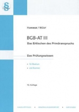 BGB AT III - Karl-Edmund Hemmer, Achim Wüst