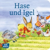 Hase und Igel. Mini-Bilderbuch. - Brüder Grimm