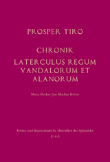 Chronik - Laterculus regum Vandalorum et Alanorum - Maria Becker, Jan-Markus Kötter