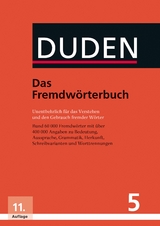 Das Fremdwörterbuch -  Dudenredaktion