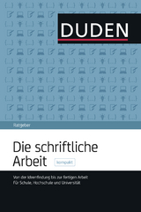 Duden Ratgeber – Die schriftliche Arbeit kompakt - Niederhauser, Jürg