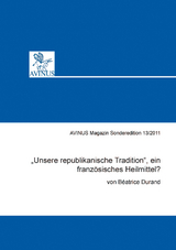 „Unsere republikanische Tradition“, ein französisches Heilmittel? - Durand, Béatrice