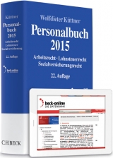 Personalbuch 2015 - Röller, Jürgen; Küttner, Wolfdieter