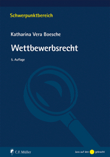 Wettbewerbsrecht - Boesche, Katharina Vera