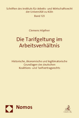 Die Tarifgeltung im Arbeitsverhältnis - Clemens Höpfner
