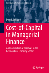 Cost-of-Capital in Managerial Finance - Dennis Schlegel