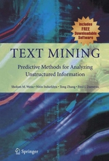 Text Mining -  Fred Damerau,  Nitin Indurkhya,  Sholom M. Weiss,  Tong Zhang