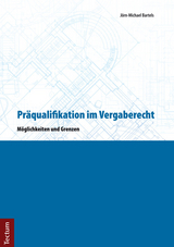 Präqualifikation im Vergaberecht - Jörn-Michael Bartels