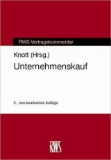 Unternehmenskauf - Knott, Hermann J.