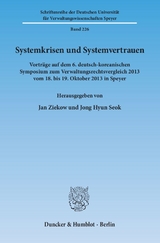 Systemkrisen und Systemvertrauen. - 