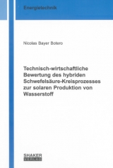 Technisch-wirtschaftliche Bewertung des hybriden Schwefelsäure-Kreisprozesses zur solaren Produktion von Wasserstoff - Nicolas Bayer Botero