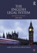 The English Legal System - Slapper, Gary
