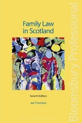 Family Law in Scotland - Thomson, Professor Joe