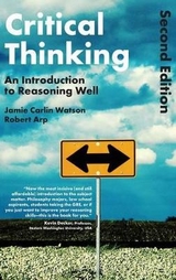 Critical Thinking - Arp, Dr Robert; Watson, Dr Jamie Carlin