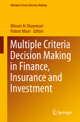 Multiple Criteria Decision Making in Finance, Insurance and Investment - 