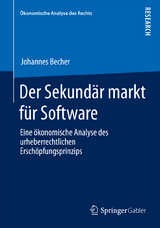 Der Sekundärmarkt für Software - Johannes Becher