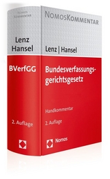 Bundesverfassungsgerichtsgesetz - Lenz, Christofer; Hansel, Ronald