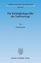 Die Richtigkeitsgewähr des Tarifvertrags. - Daniel Krämer