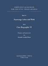 Xuanzangs Leben und Werk / Cien-Biographie VI - 