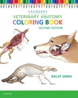 Veterinary Anatomy Coloring Book - Saunders