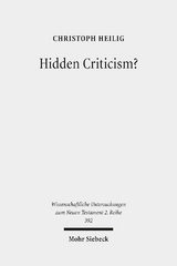 Hidden Criticism? - Christoph Heilig