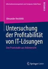 Untersuchung der Profitabilität von IT-Lösungen - Alexander Herzfeldt