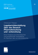 Lageberichterstattung über den Bereich Pharmaforschung und -entwicklung - Christoph Thiesen
