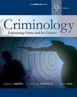 Criminology - Brown, Stephen E.; Esbensen, Finn-Aage; Geis, Gilbert
