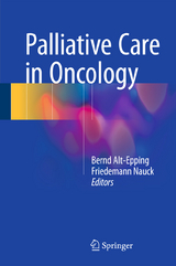 Palliative Care in Oncology - 