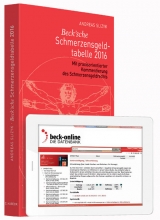 Beck'sche Schmerzensgeld-Tabelle 2016 - Slizyk, Andreas