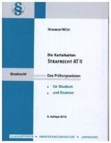 Karteikarten - Strafrecht AT II - Karl-Edmund Hemmer, Achim Wüst