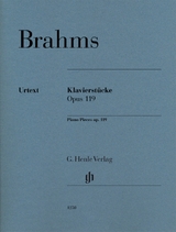 Johannes Brahms - Klavierstücke op. 119 - Brahms, Johannes; Eich, Katrin