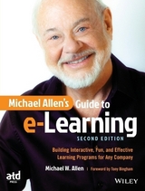Michael Allen's Guide to e-Learning - Allen, Michael W.
