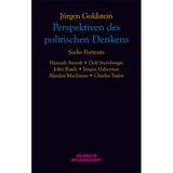 Perspektiven des politischen Denkens - Jürgen Goldstein