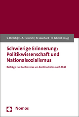 Schwierige Erinnerung: Politikwissenschaft und Nationalsozialismus - 